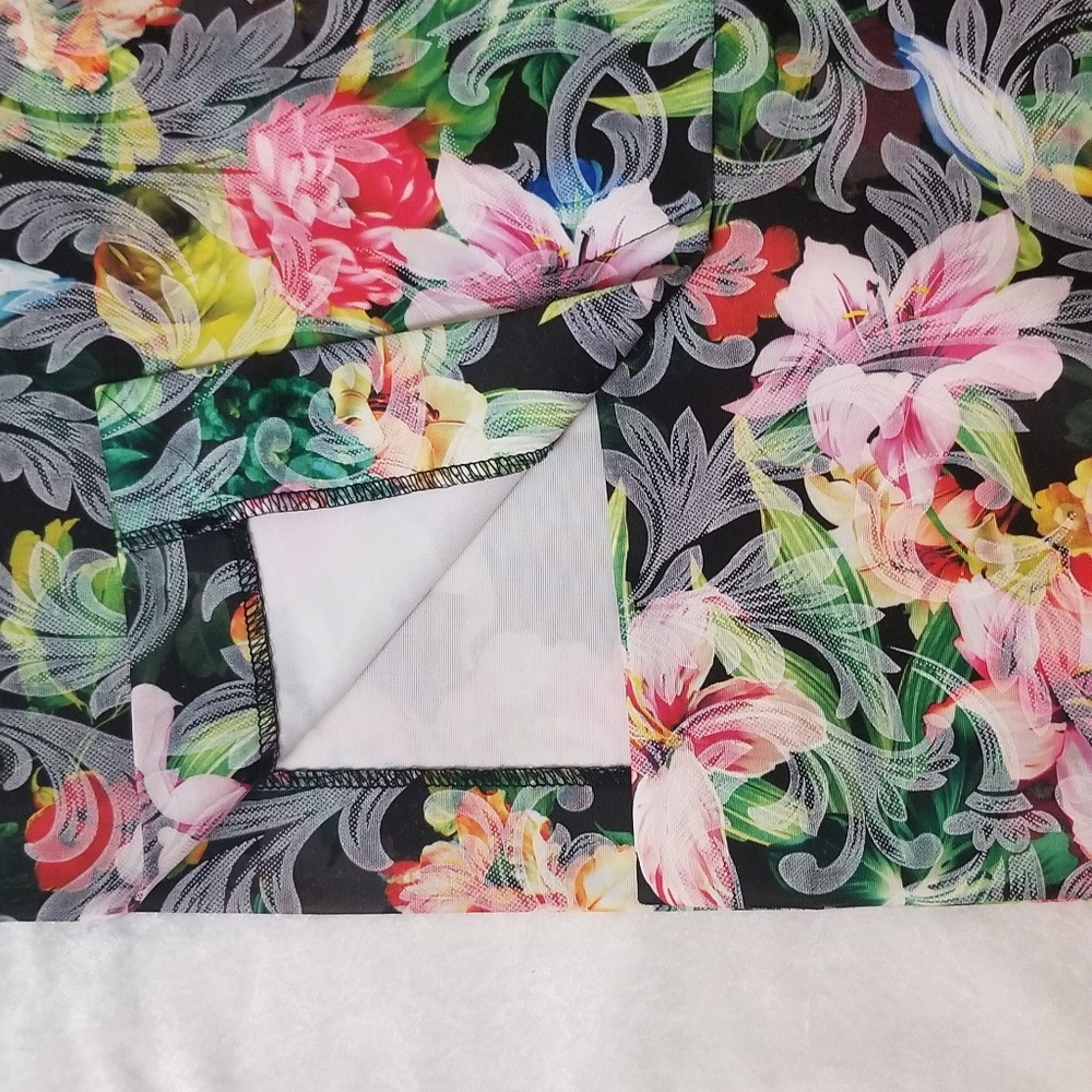 NY&C Floral Pencil Skirt - Picture 5 of 7